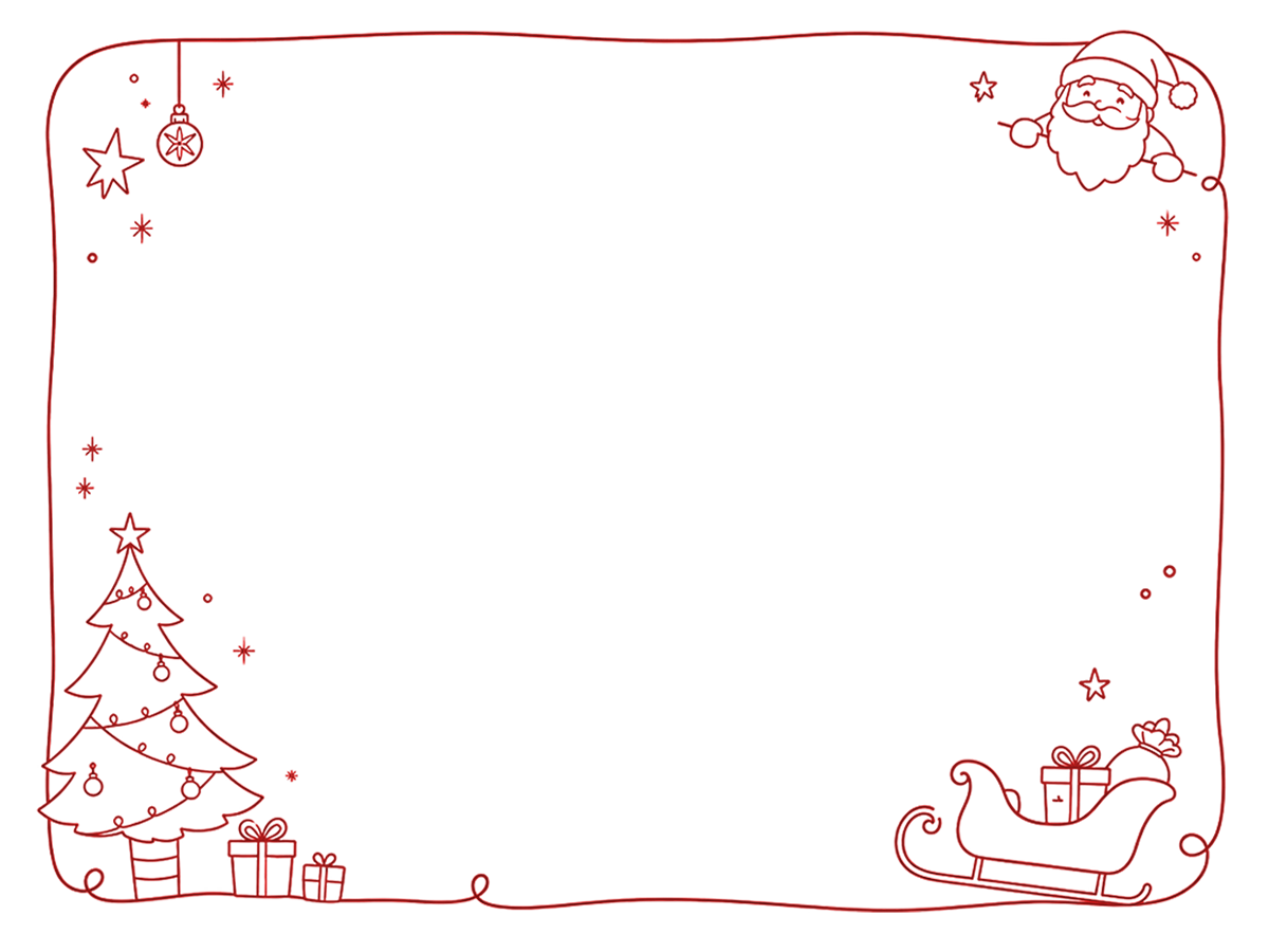 Christmas Frame Over